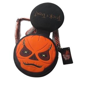 Loungefly Trick r Treat Sam Mask Pumpkin Crossbody Bag Halloween Horror NEW